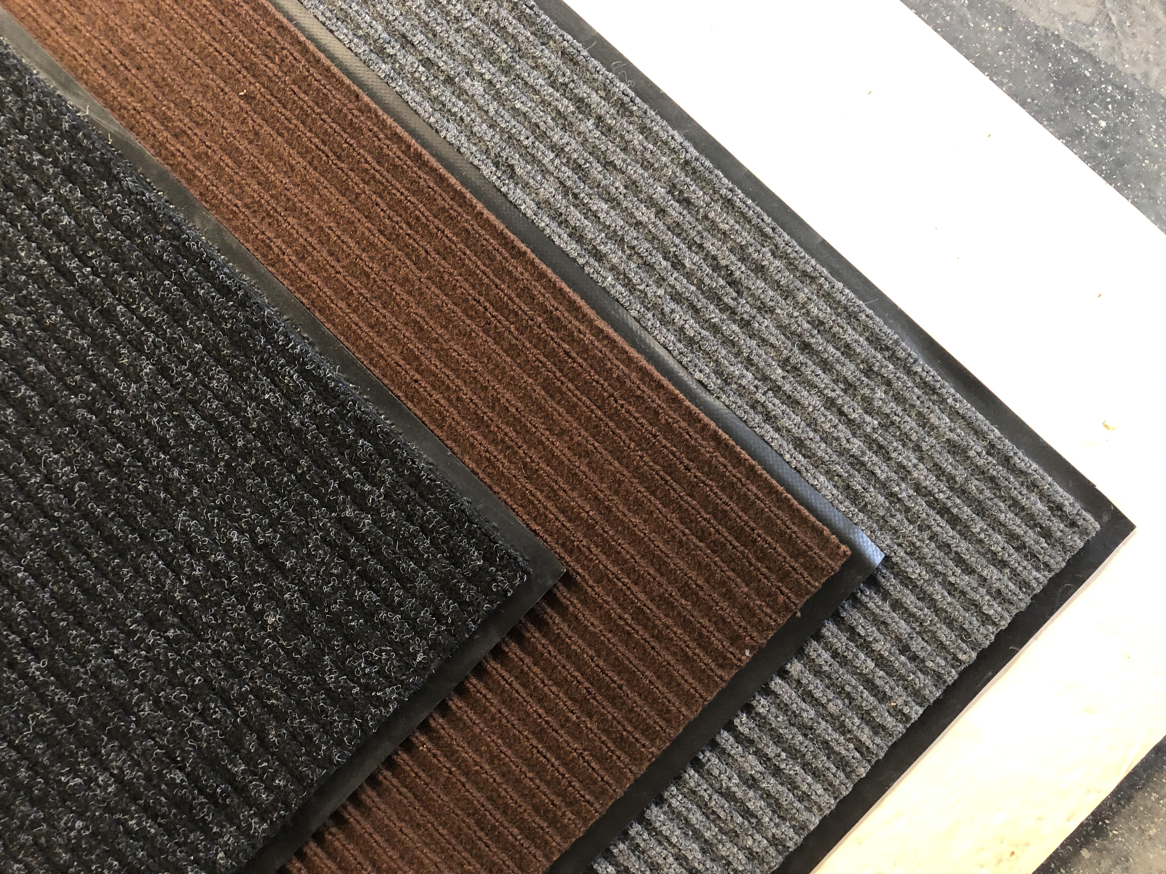 Брудозахисний килим Пекин на ПВХ основі 600х900 мм Коричневий - фото 3 Брудозахисний килим Пекин на ПВХ основі 600х900 мм Коричневий - фото 3