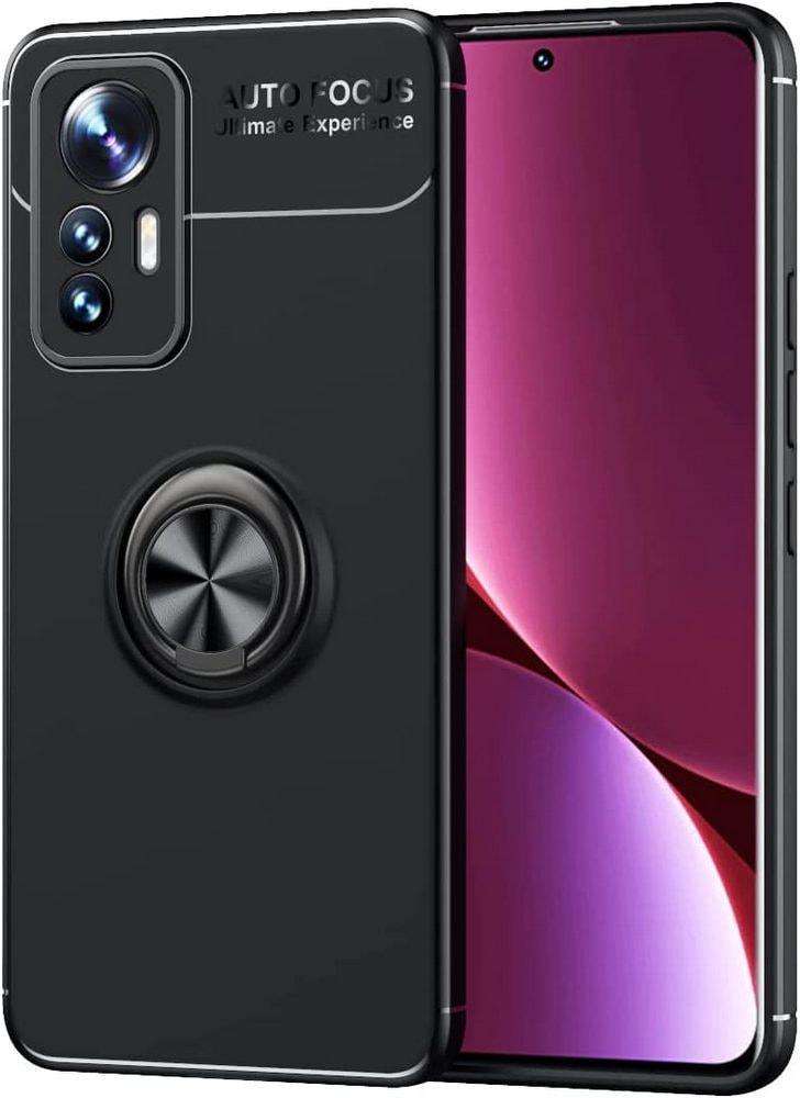 Чохол із кільцем Xiaomi 12 Lite Autofocus Black (30765-2B)