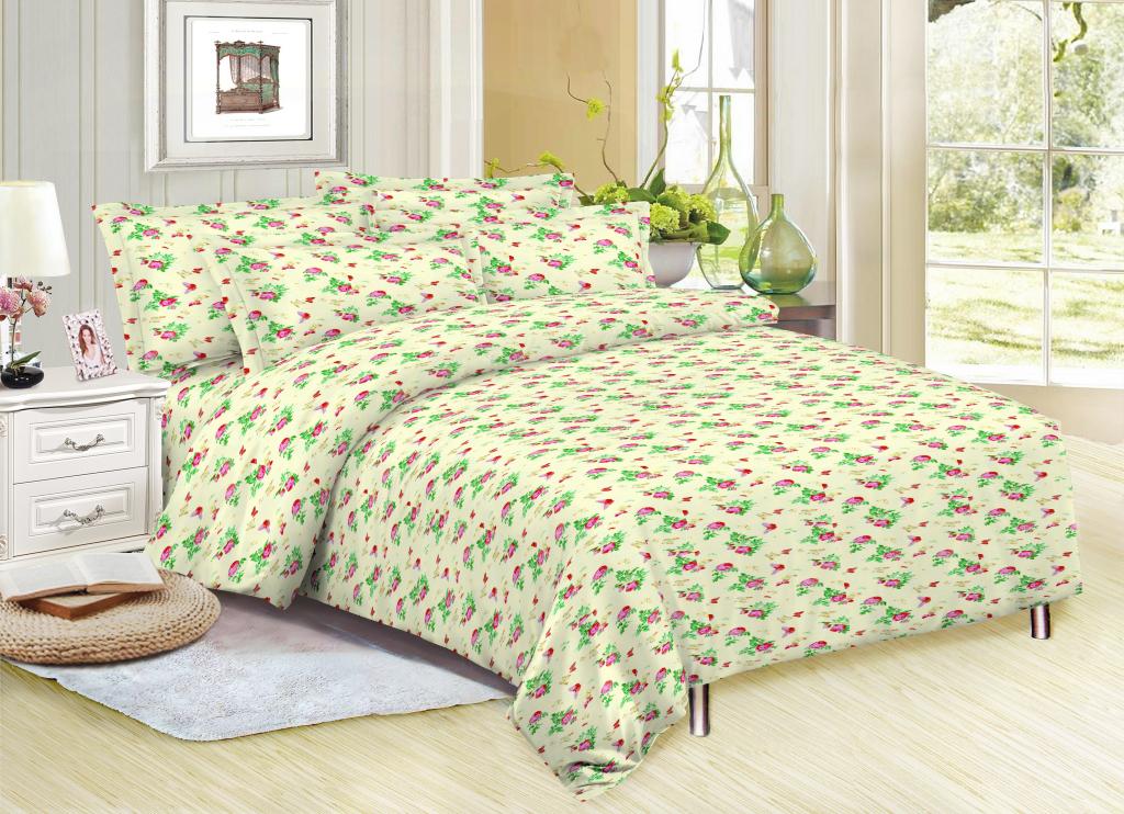 Комплект постільної білизни Zastelli 11961 жатка сімейний 2х145х210 Молочний