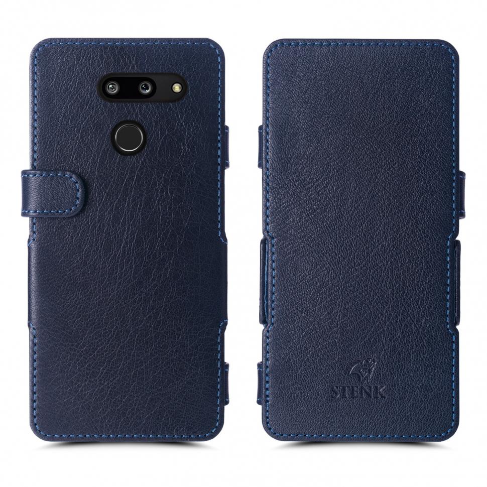 Чехол книжка Stenk Prime для LG G8 ThinQ Синий (63567)