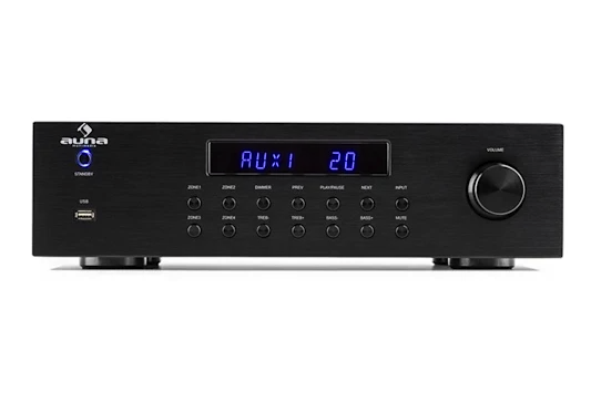 Стереоусилитель Auna AV2-CD508BT HiFi 8x50 Вт (10031404) - фото 3