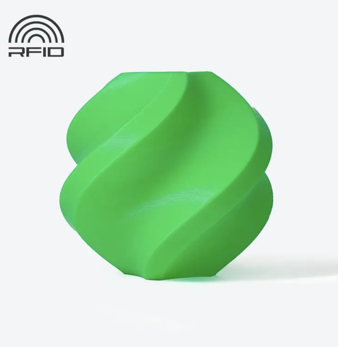 Пластик для 3D-принтера Bambu Lab PLA Basic Green (10501) - фото 2