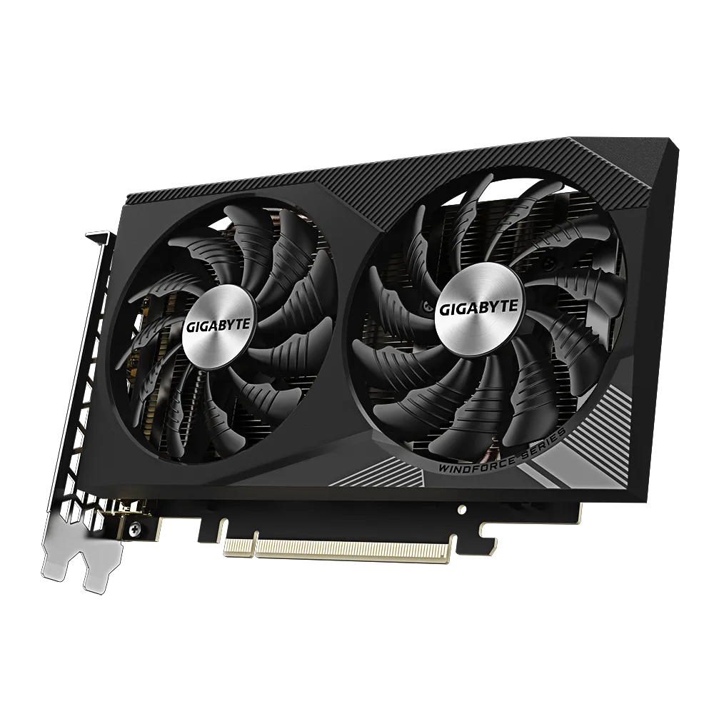 Видеокарта Gigabyte nVidia RTX 3050 8 ГБ GDDR6/14000 МГц (GV-N3050WF2V2-8GD) - фото 2