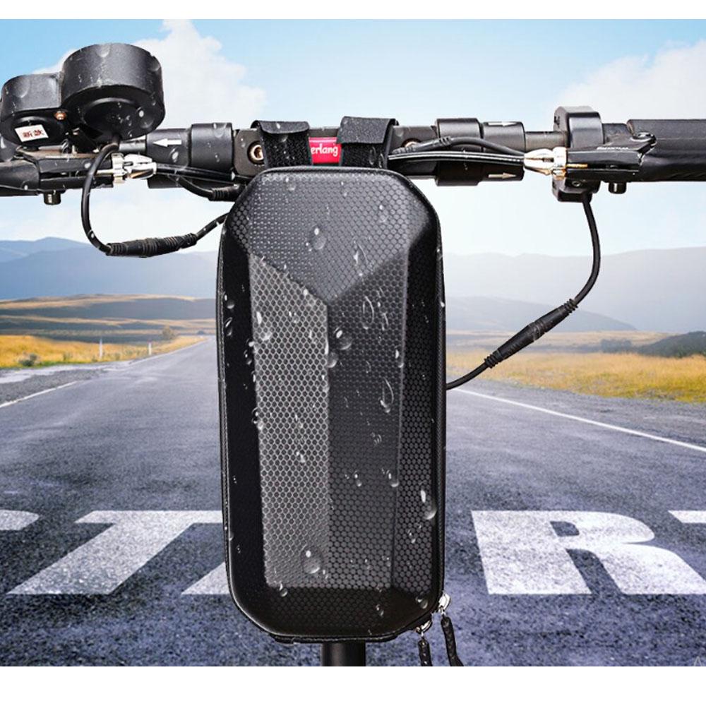 Сумка для електросамоката скутера водонепроникна B-SOUL Чорний - фото 10 Сумка для електросамоката скутера водонепроникна B-SOUL Чорний - фото 10