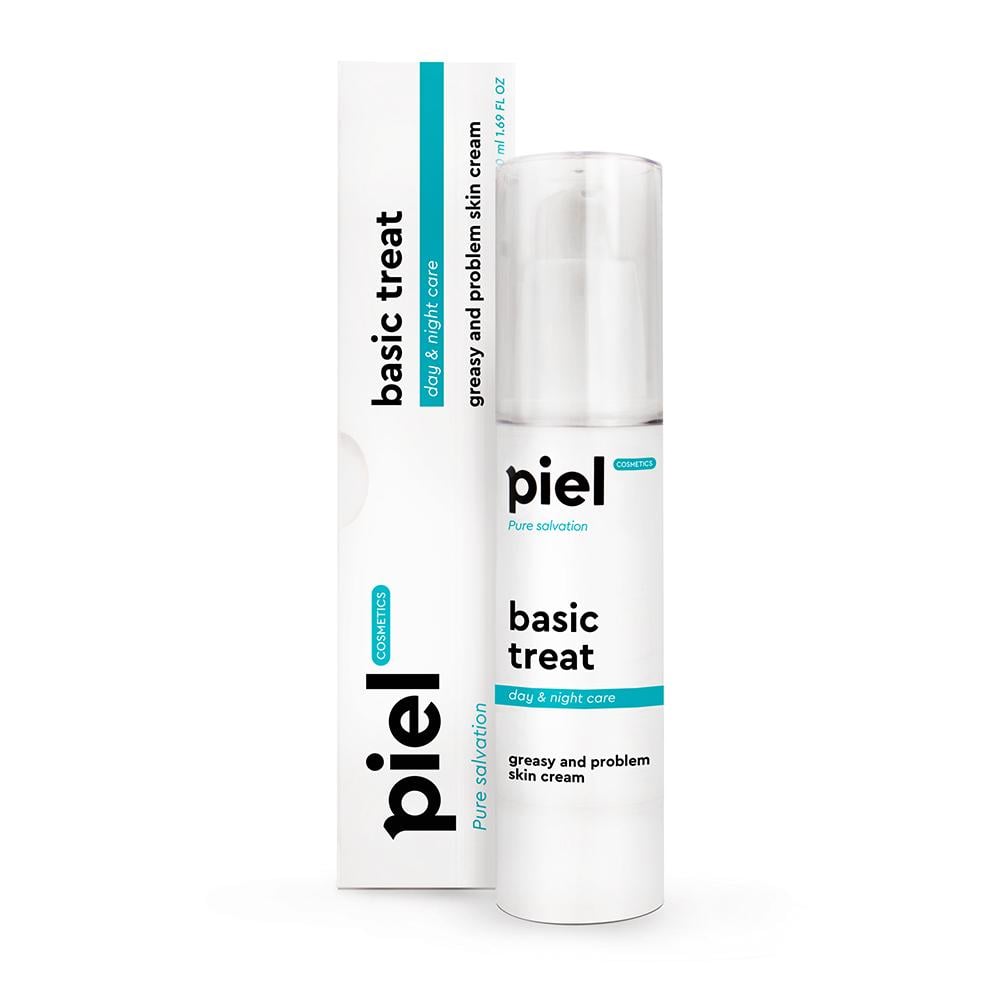 Крем для проблемної шкіри день/ніч Basic Treat Cream PIEL COSMETICS 50 мл Крем для проблемної шкіри день/ніч Basic Treat Cream PIEL COSMETICS 50 мл