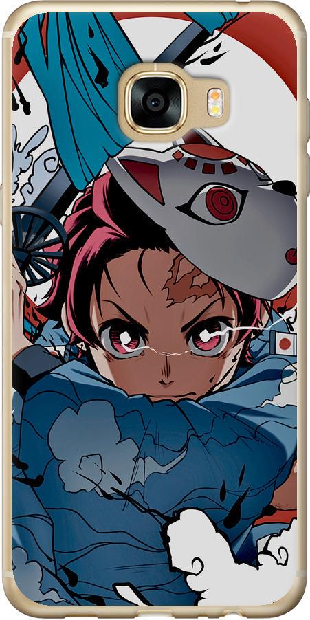 Чехол на Samsung Galaxy C5 C5000 Танджиро Камадо (5574t-301-42517)
