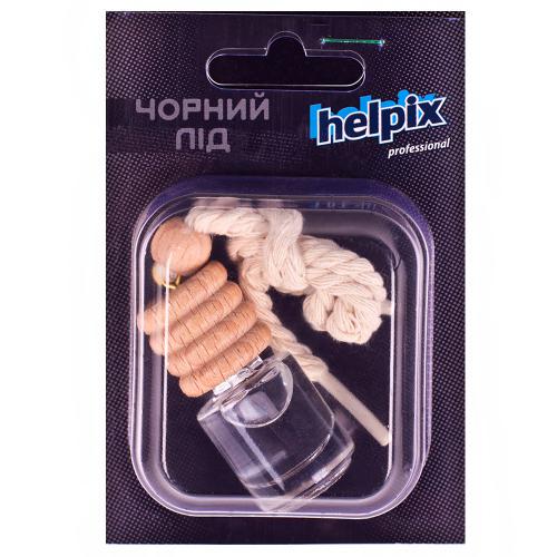 Освежитель воздуха Helpix автомобильный Черный Лед 4 мл