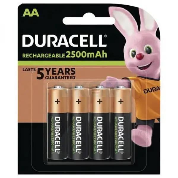 Акумулятор Duracell HR6/AA 2500 mAh Ni-MH 4 шт. (102525)