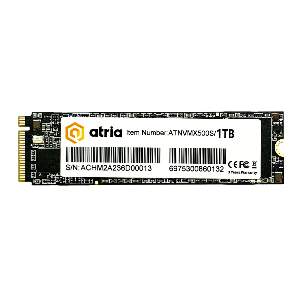 SSD-накопитель ATRIA ATNVMX500S/1024 M.2 1 TB/3D NAND TLC (578326)