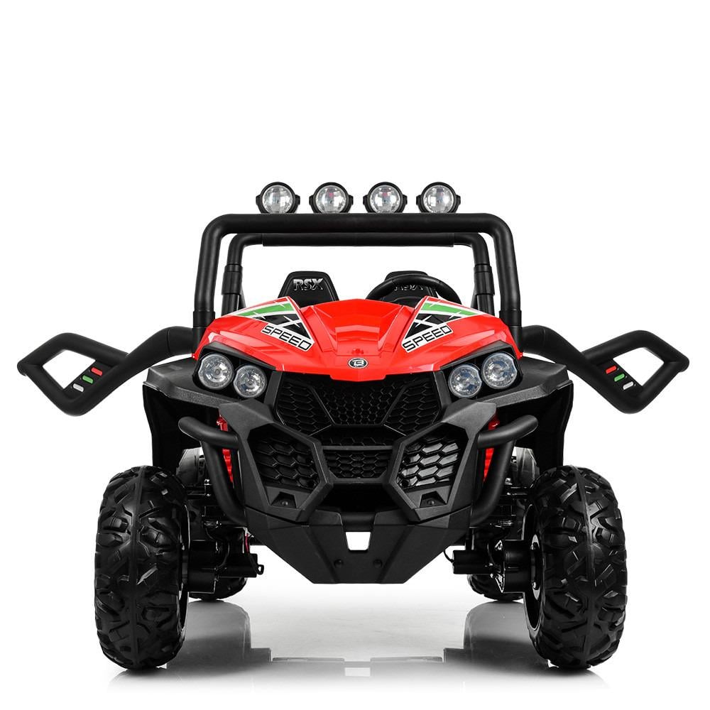 Дитячий електромобіль Bambi Racer M 3454 EBLR-3 джип з ручкою газу 1500 W Червоний (14020117) - фото 4