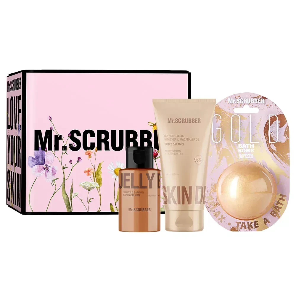 Подарунковий набір косметики для догляду за тілом Mr.SCRUBBER SWEET CARAMEL (2710441772) Подарунковий набір косметики для догляду за тілом Mr.SCRUBBER SWEET CARAMEL (2710441772)