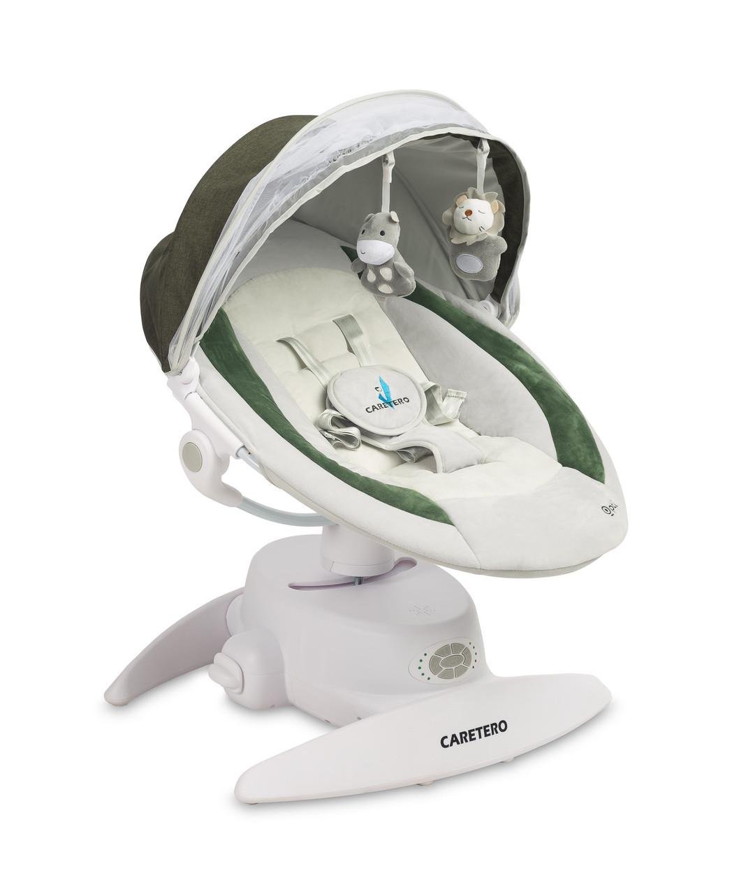 Шезлонг-качалка детский Caretero Opti Green (2152570952)