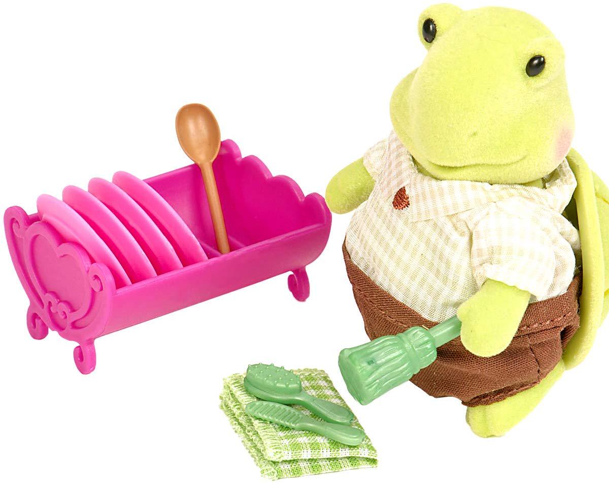 Игровой набор с фигуркой Li'l Woodzeez Черепаха-хозяйка (6143M)