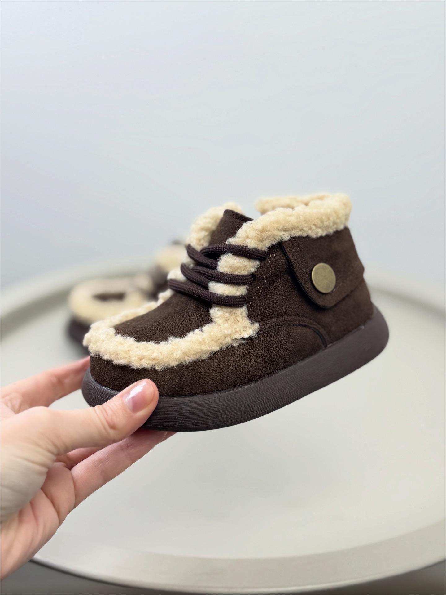 Ботинки детские зимние 1673 р. 26 Коричневый (30775925) - фото 5 Ботинки детские зимние 1673 р. 26 Коричневый (30775925) - фото 5