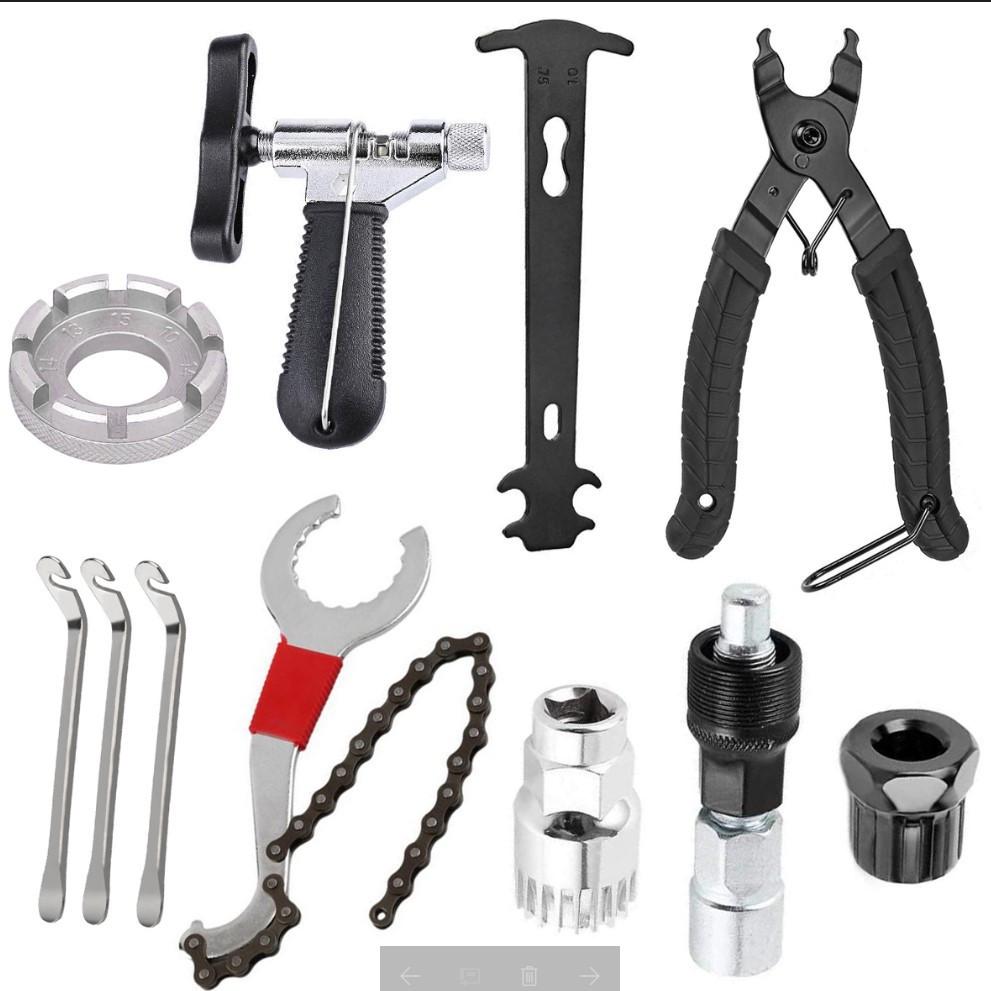 Набор инструментов для велосипеда съемники шатунов/каретки/кассеты - фото 4 Набор инструментов для велосипеда съемники шатунов/каретки/кассеты - фото 4