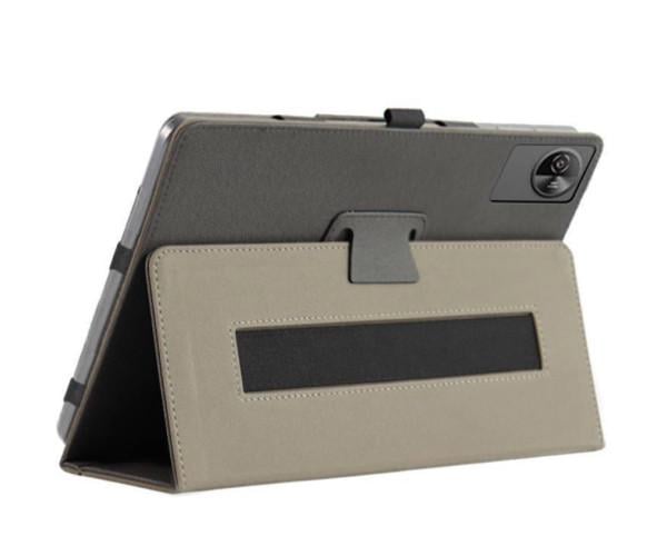 Чехол-книжка Textile Leather Case with Stand для Blackview Oscal Pad 90 Black