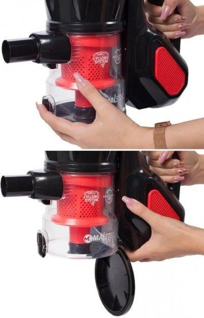 Пылесос вертикальний ручний Maltec Vertical Turbo Cyclone 5в1 - фото 4 Пылесос вертикальний ручний Maltec Vertical Turbo Cyclone 5в1 - фото 4