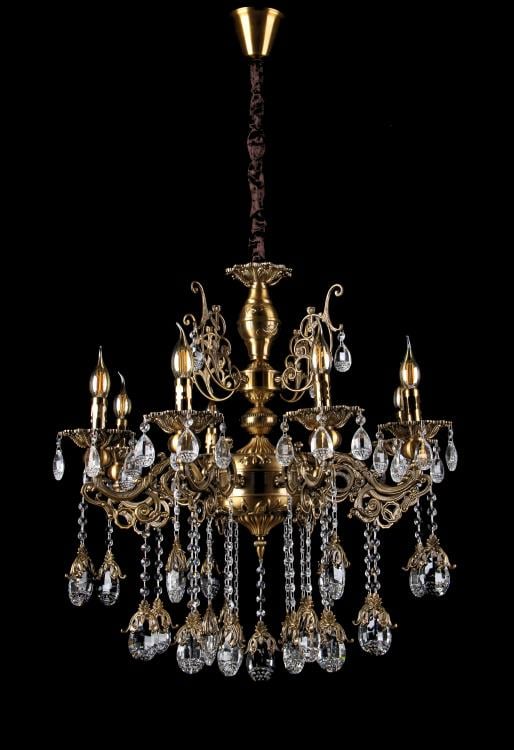 Люстра свеча Ray LV238/8 GAB (IR007106)