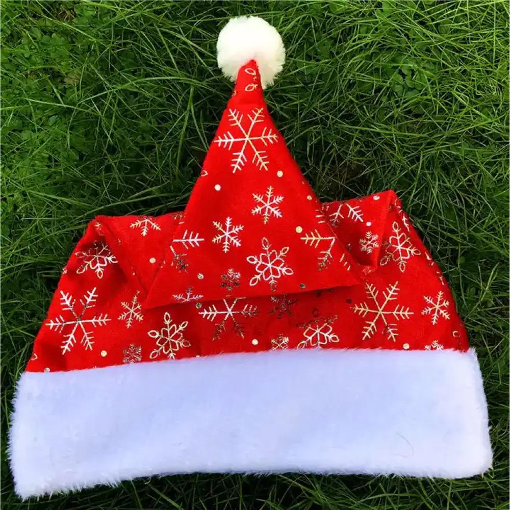 Шапка новогодняя карнавальная Stenson R95957 28x40 см Красный (606833) - фото 5 Шапка новогодняя карнавальная Stenson R95957 28x40 см Красный (606833) - фото 5