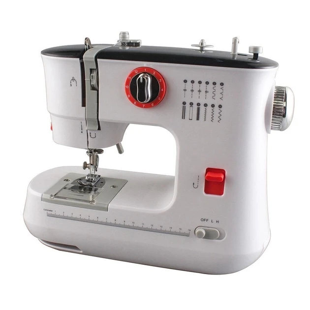 Швейна машинка електрична Sewing Machine 519-12 рядків 2 швидкості підсвічування Білий (01479) - фото 6