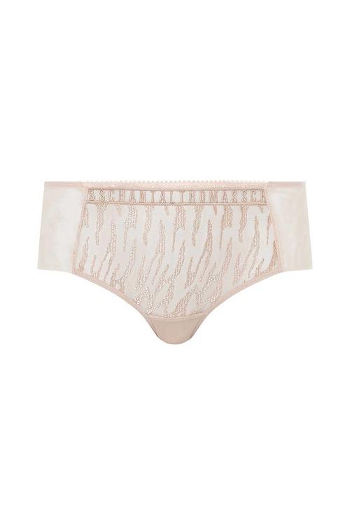 String Chantal Thomass Desir - Taille 38, Blanc à Pois Noirs, Neuf Avec étiquettes