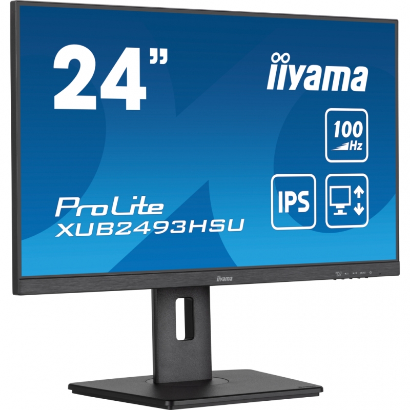 Монитор безрамочный iiyama XUB2493HSU-B7 IPS 1920x1080 Full HD 24" 4W (26832331) - фото 4 Монитор безрамочный iiyama XUB2493HSU-B7 IPS 1920x1080 Full HD 24" 4W (26832331) - фото 4