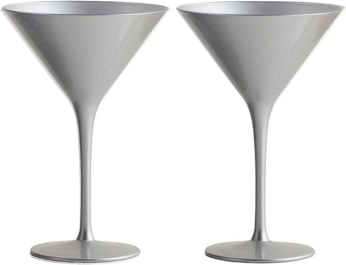 Набір келихів для мартіні Stölzle Lausitz Elements Silver 240 мл 6 шт. (1408425-1) - фото 2