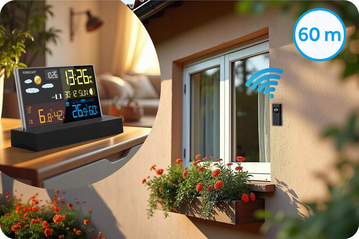 Метеостанция беспроводная домашняя Berdsen BD-912 Черный (391200) - фото 8 Метеостанция беспроводная домашняя Berdsen BD-912 Черный (391200) - фото 8