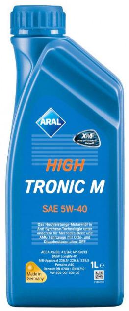 Масло моторное Aral HighTronic M 5W-40 1 л