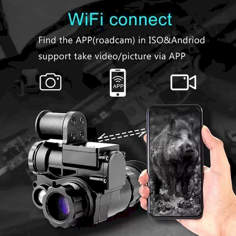 Прилад цифровий нічного бачення NVG10 інфрачервоний з кріпленням на шолом - фото 4 Прилад цифровий нічного бачення NVG10 інфрачервоний з кріпленням на шолом - фото 4