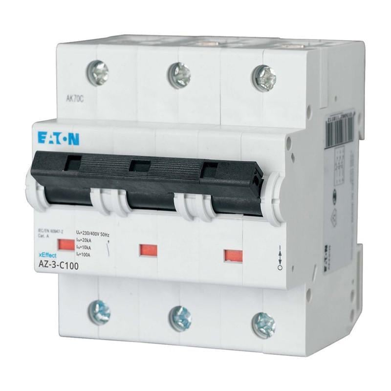 Автоматический выключатель Eaton AZ 3P 100A 20kA C (211806)