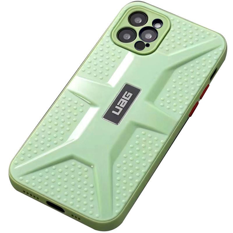 Противоударный чехол TPU+PC UAG для Apple iPhone 12 Pro Max 6.7" Мятный
