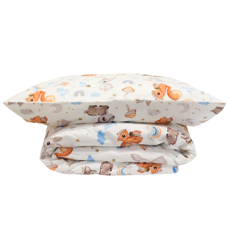 Дитячий комплект постільної білизни Lamon Animals 140х110 см (Lam101243)