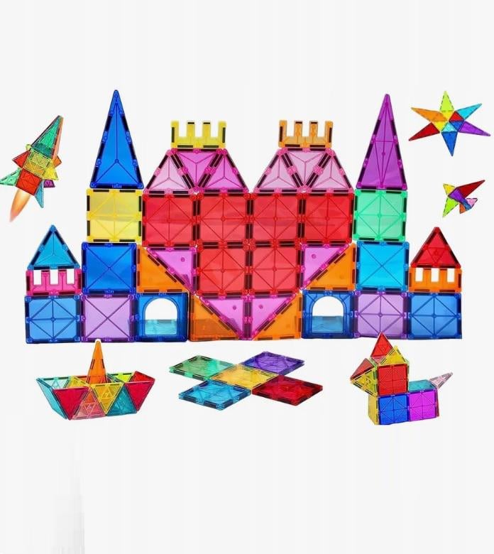 Конструктор магнітний Magnetic для дітей 60 деталей (23419137)