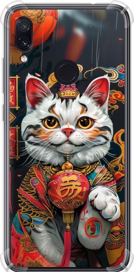 Чехол на Xiaomi Redmi Note 7 China Cat v2 (6135sp-1639-42517) Чехол на Xiaomi Redmi Note 7 China Cat v2 (6135sp-1639-42517)