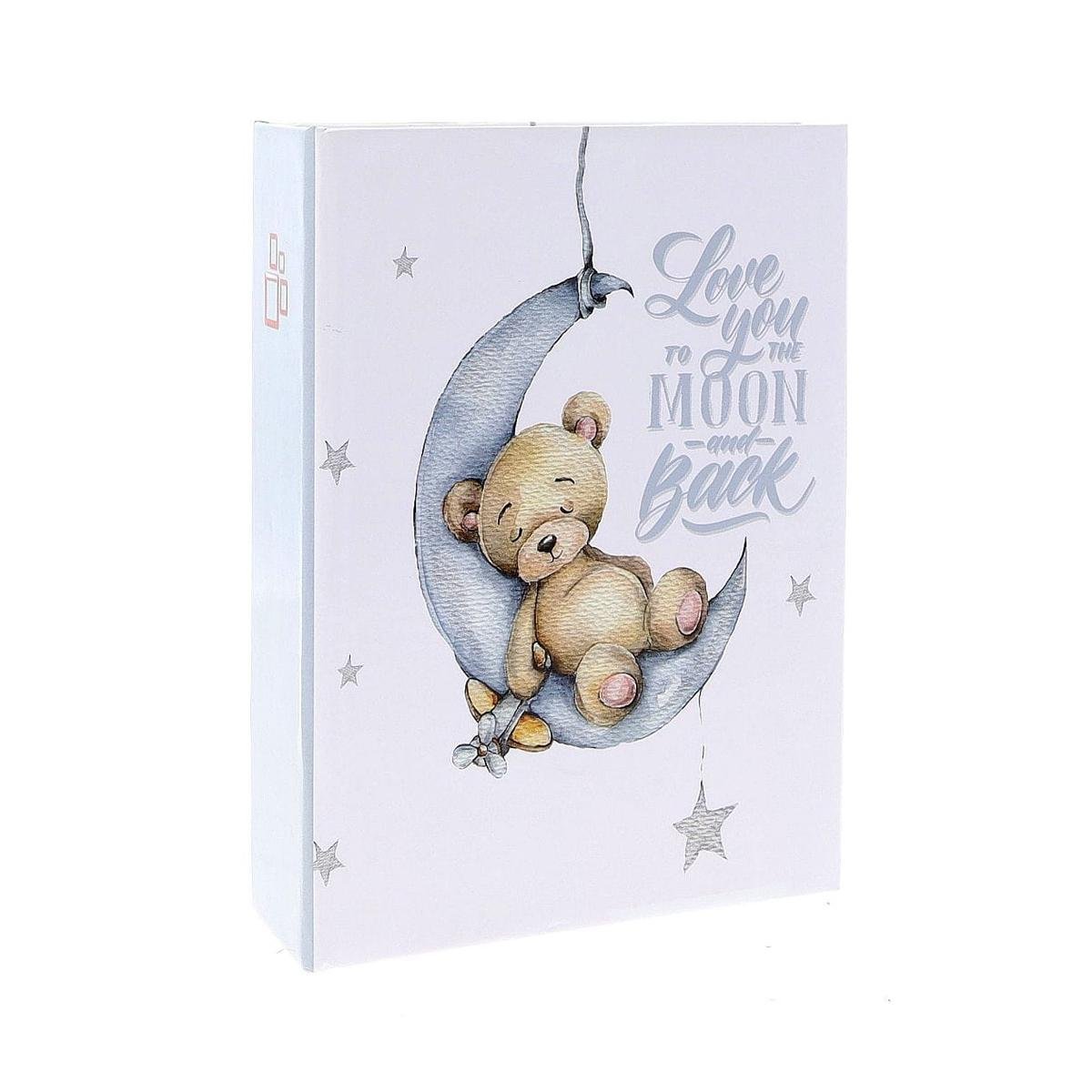 Фотоальбом Gedeon DPH46100 TEDDY MOON 10x15 см 100 фото Silver