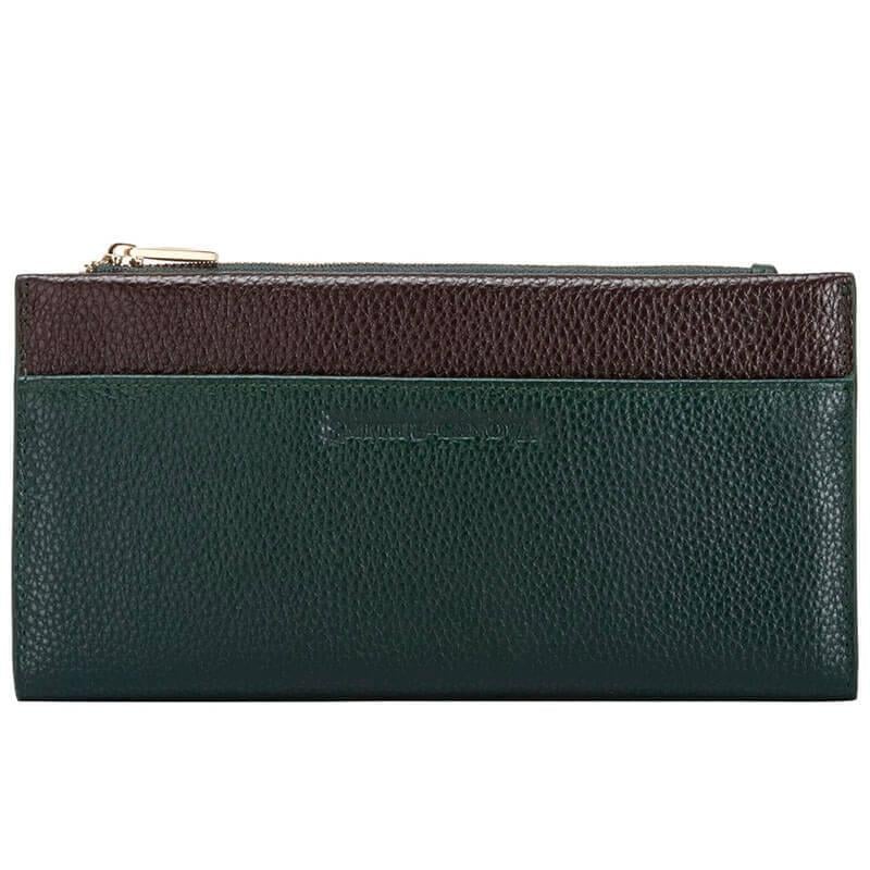 Кошелек женский Smith/Canova Althorp Green/Brown (26801 GREEN-BRN)