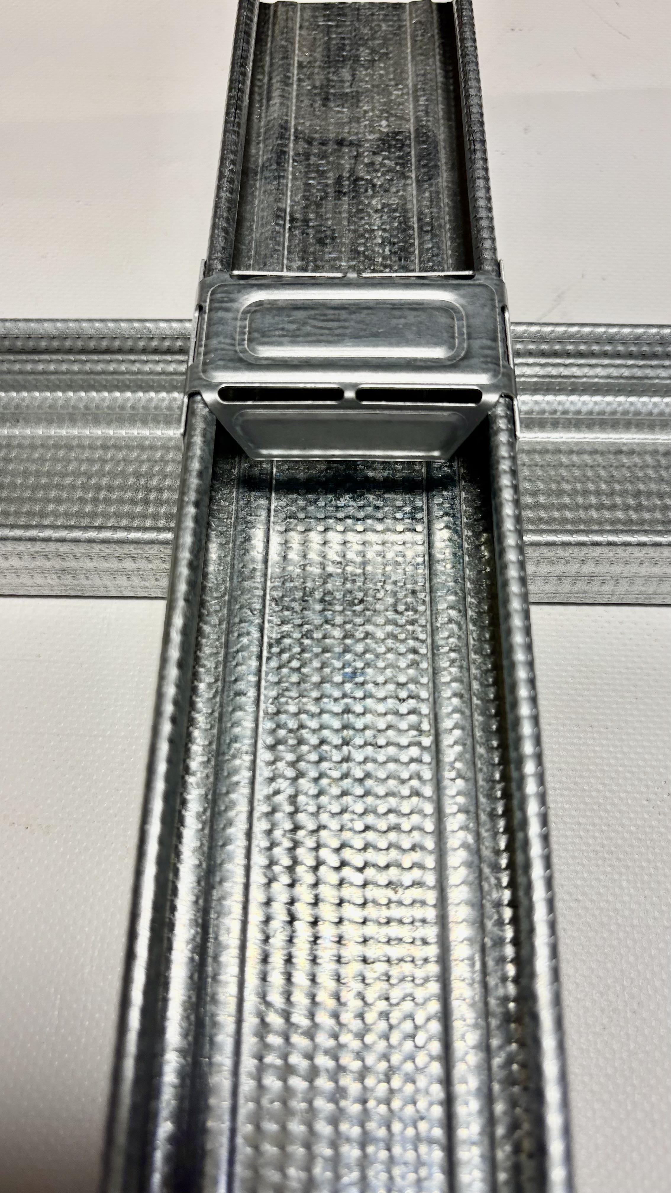 Соединитель двухуровневый крестовый для CD60 профиля усиленный 0,8 мм 100 шт. - фото 5 Соединитель двухуровневый крестовый для CD60 профиля усиленный 0,8 мм 100 шт. - фото 5