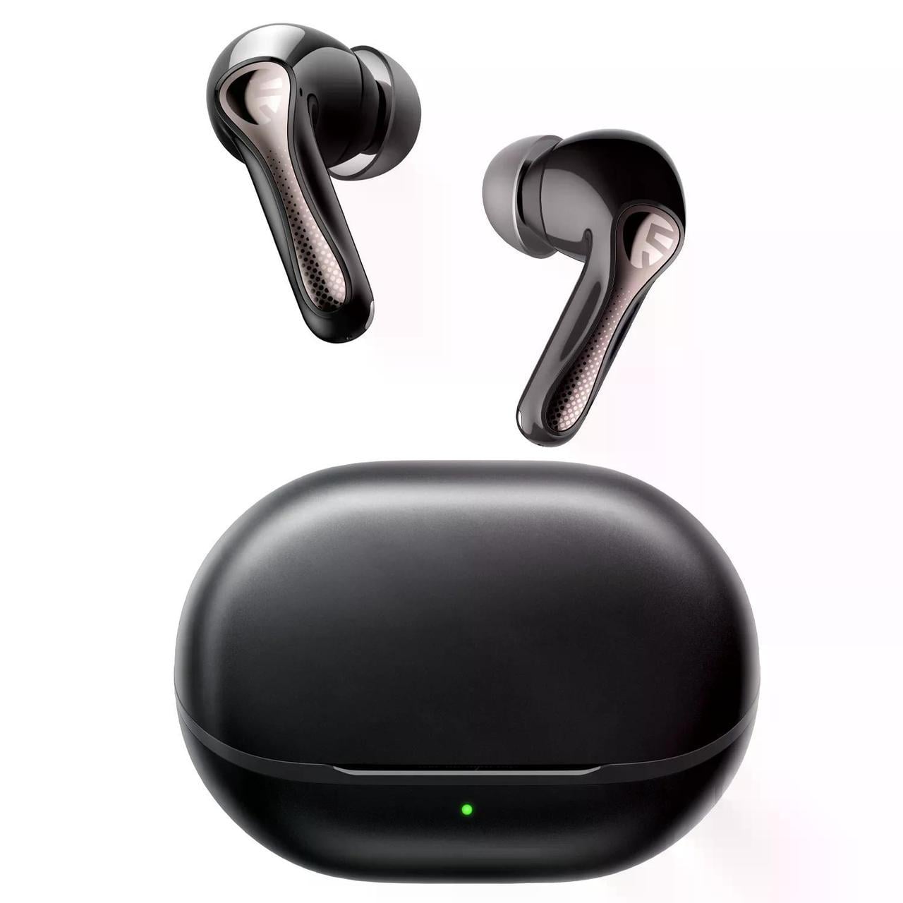 Наушники беспроводные Soundpeats Air5 Pro TWS вакуумные AptX AI ANC Черный (2824922083)