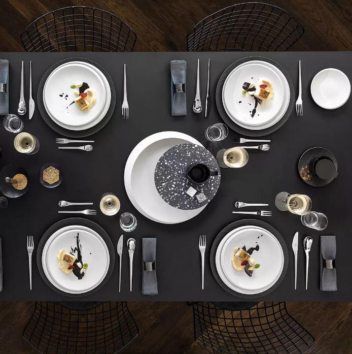 Тарілка десертна Villeroy & Boch NewMoon 16 см (1042642660) - фото 6 Тарілка десертна Villeroy & Boch NewMoon 16 см (1042642660) - фото 6