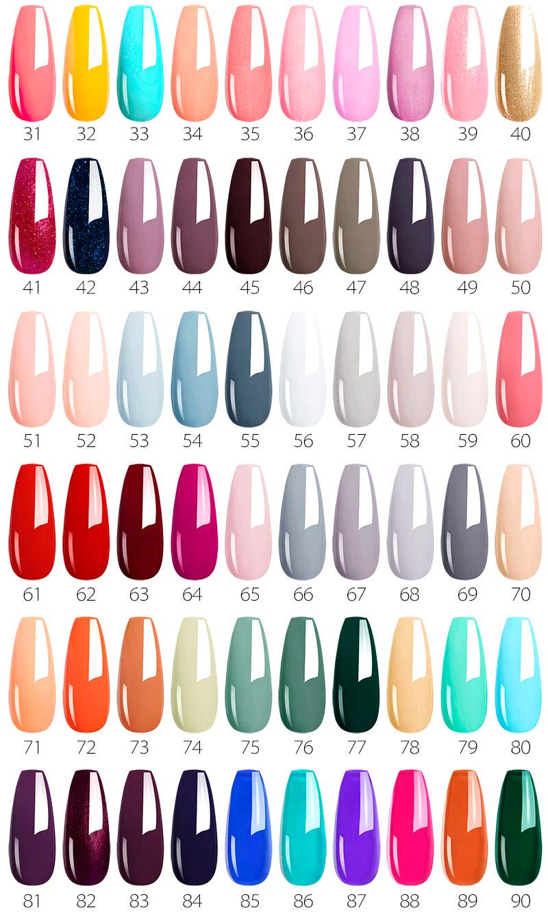 Набор гель-лаков для маникюра Venalisa 31-90 60 цветов Набор гель-лаков для маникюра Venalisa 31-90 60 цветов