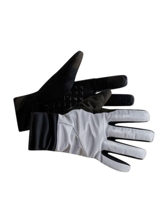 Зимові велоперчатки CRAFT Siberian Glow Glove 1906573-926999 L Silver/Black - фото 1