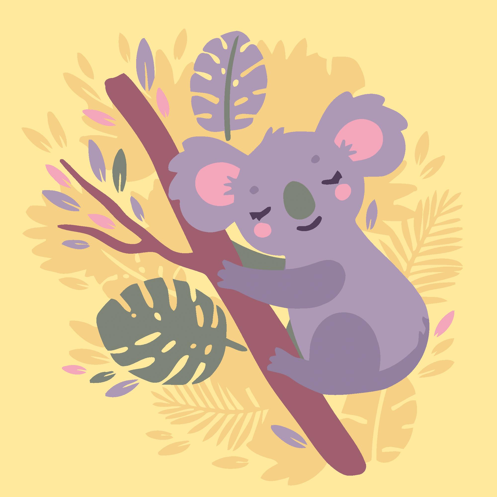 Картина по номерам Strateg Австралийская красота 20x20 см (Str-HH7077)