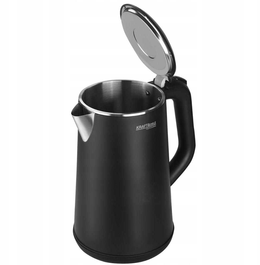 Електричний чайник з контролем температури Kraft&Dele KD4105 1,6 л 1500 Вт Чорний (KD4105) - фото 6