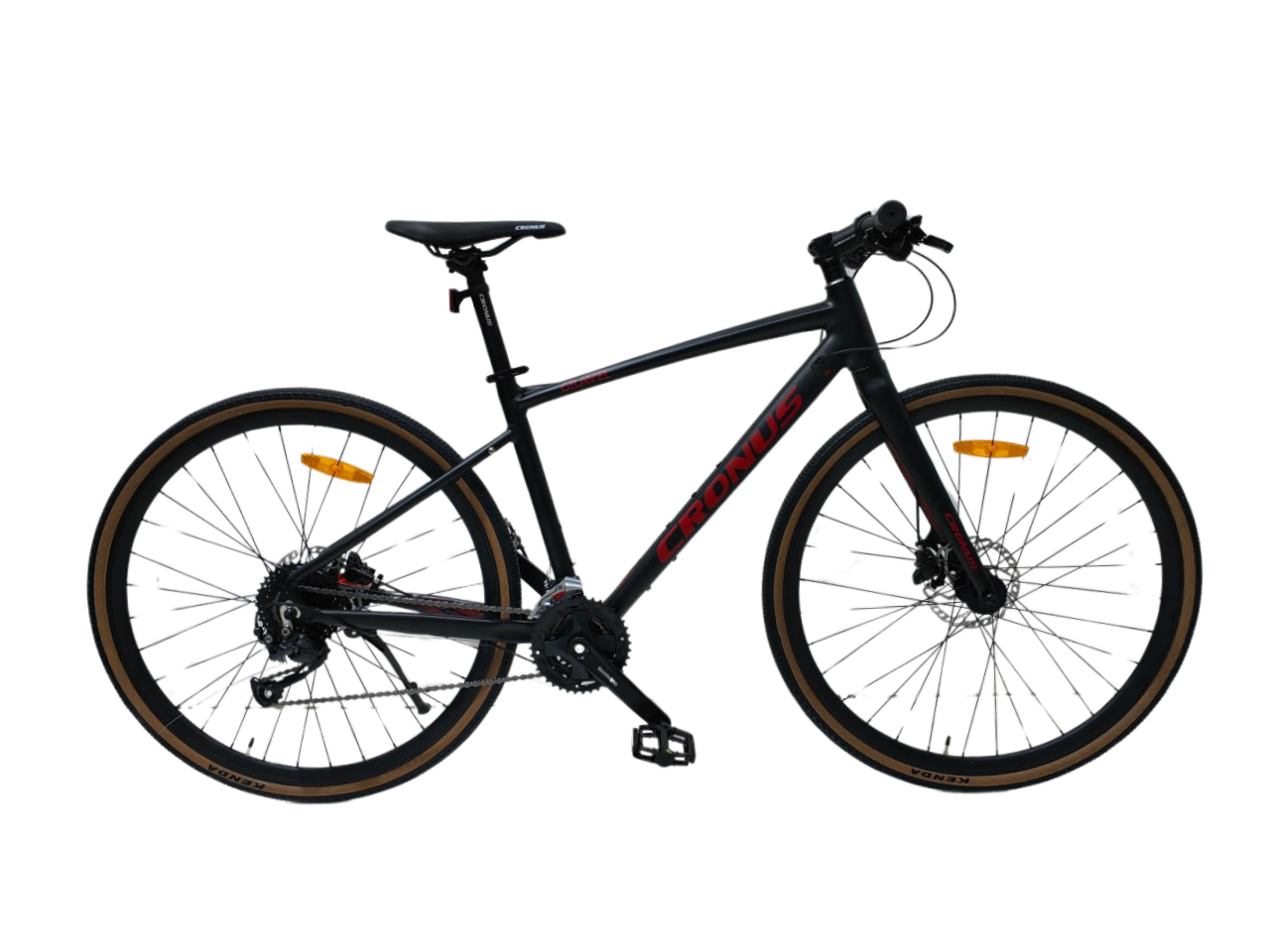Велосипед Cronus Gravel 28"/17,5" Черно-красный