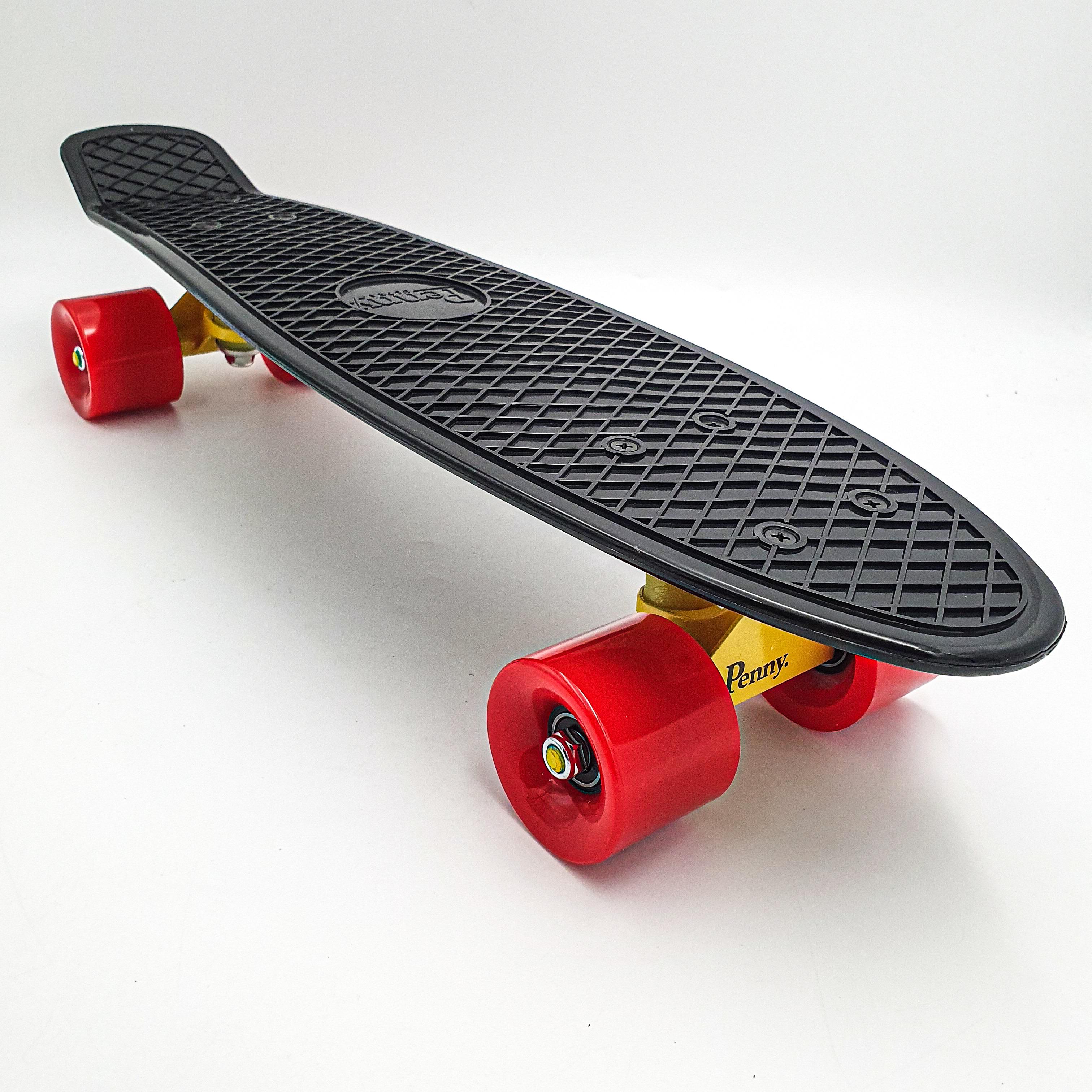 Пенниборд Penny Board Pastel Series ABEC 7 55х15 см с матовыми колесами Черный (3b0913a7) - фото 2