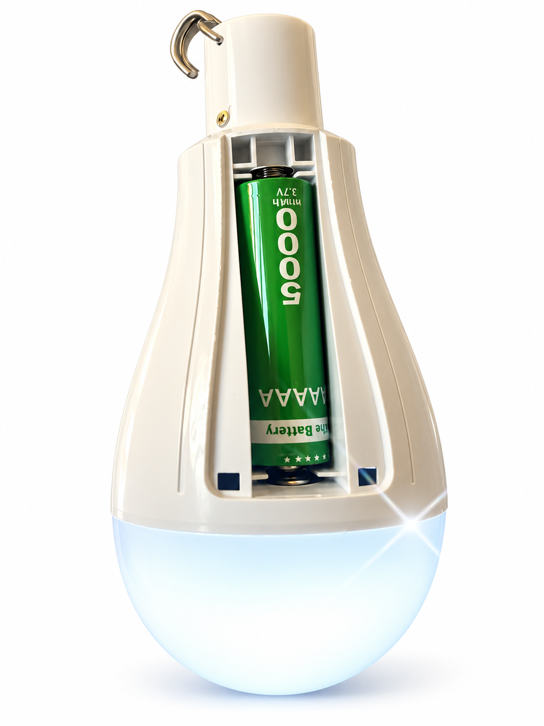 Лампа на аккумуляторе BRS 20 Вт LED аккумуляторная аварийная 3 режима на крючке (630468680)