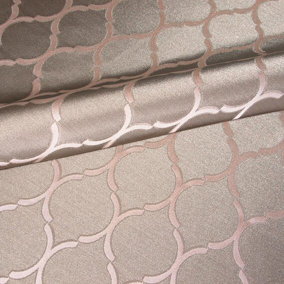 Ткань портьерная жаккардовая IDEIA Терра V-401 3,0 м визон Фрез (2200004091167)