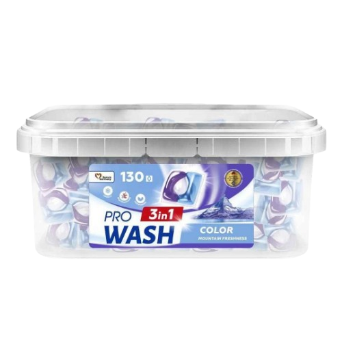 Капсулы для стирки ProWash 2К Горная свежесть 130 шт. (2450573987)