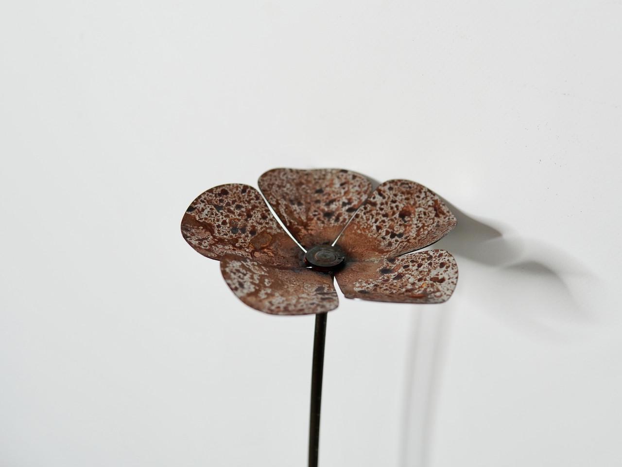 Садовая фигура Металлическая фиалка для вашего двора/клумбы/сада/террасы (DCR036) - фото 6 Садовая фигура Металлическая фиалка для вашего двора/клумбы/сада/террасы (DCR036) - фото 6